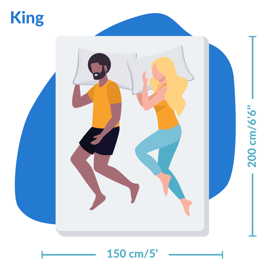 king mattress size uk